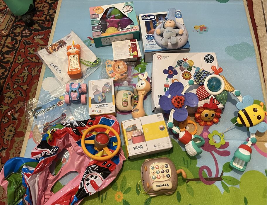 Куб бизикуб игрушки 0+ коляску центр дуга