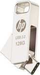 Dysk flash HP 128 GB x206c OTG 3.2 typu C/A z metalu