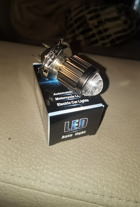 Lâmpada led para moto H4