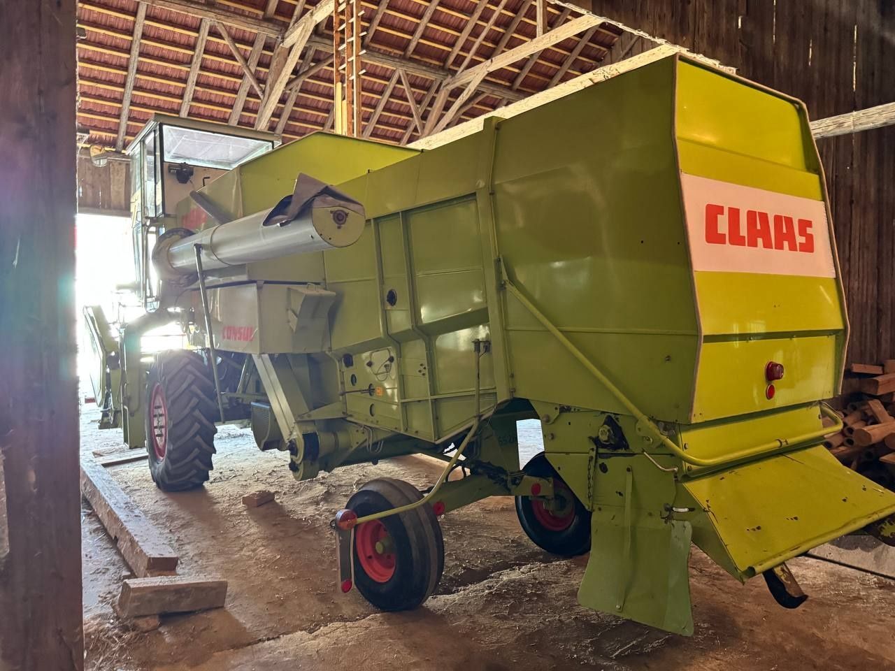 Комбайн свіжопригнаний Claas Consul