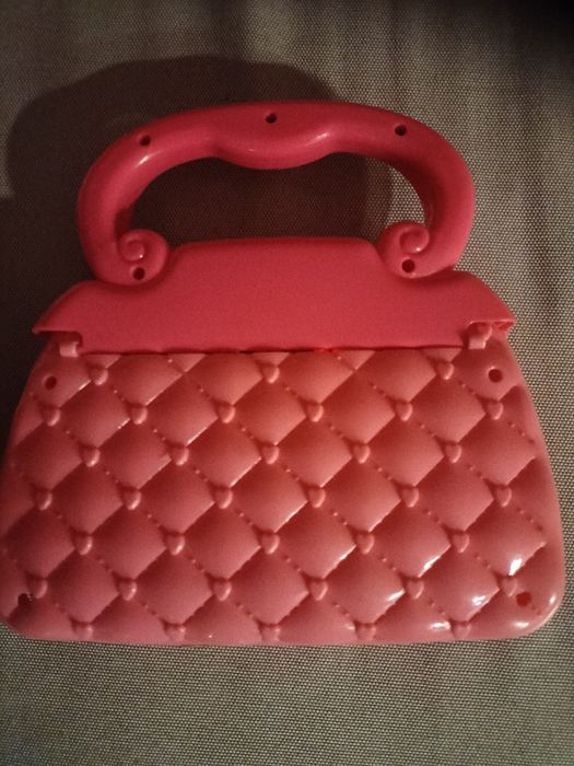 Plastikowa torebka dziecięca ze świecącym serduszkiem