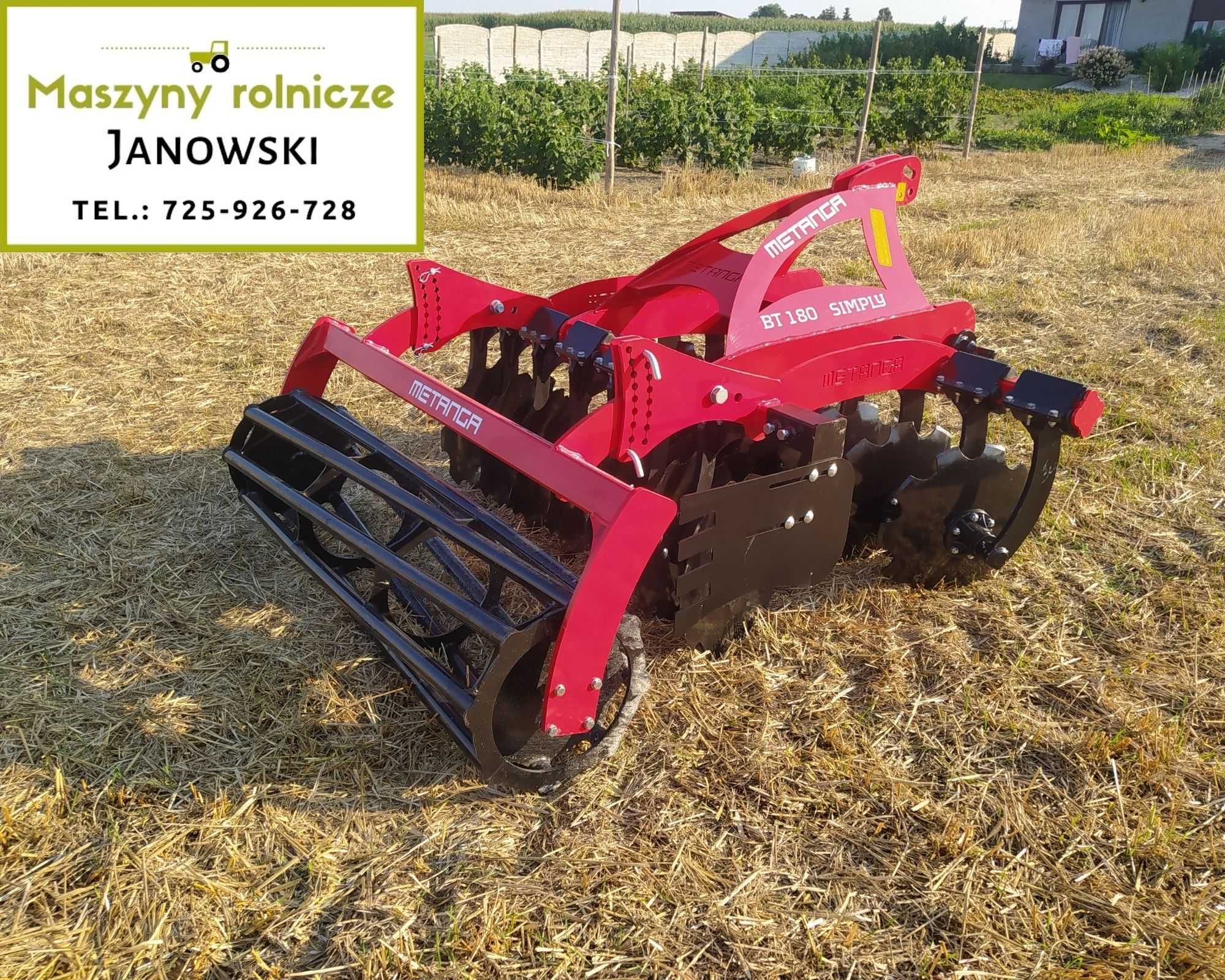 Brona talerzowa od 1.6 mała C360 Ursus, MTZ Pronar, Zetor METANGA