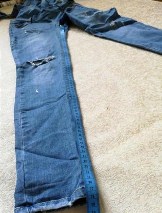 Джинсовий комбінезон для вагітних джинси