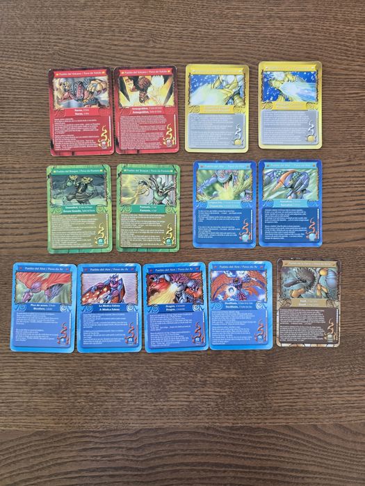 Lote 13 cartas Gormiti Série III