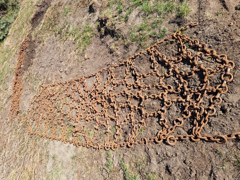 Łańcuchy na harwester lub forwarder