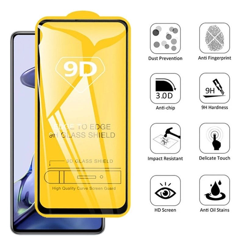 9D Захисне скло для Xiaomi Redmi Note 13
