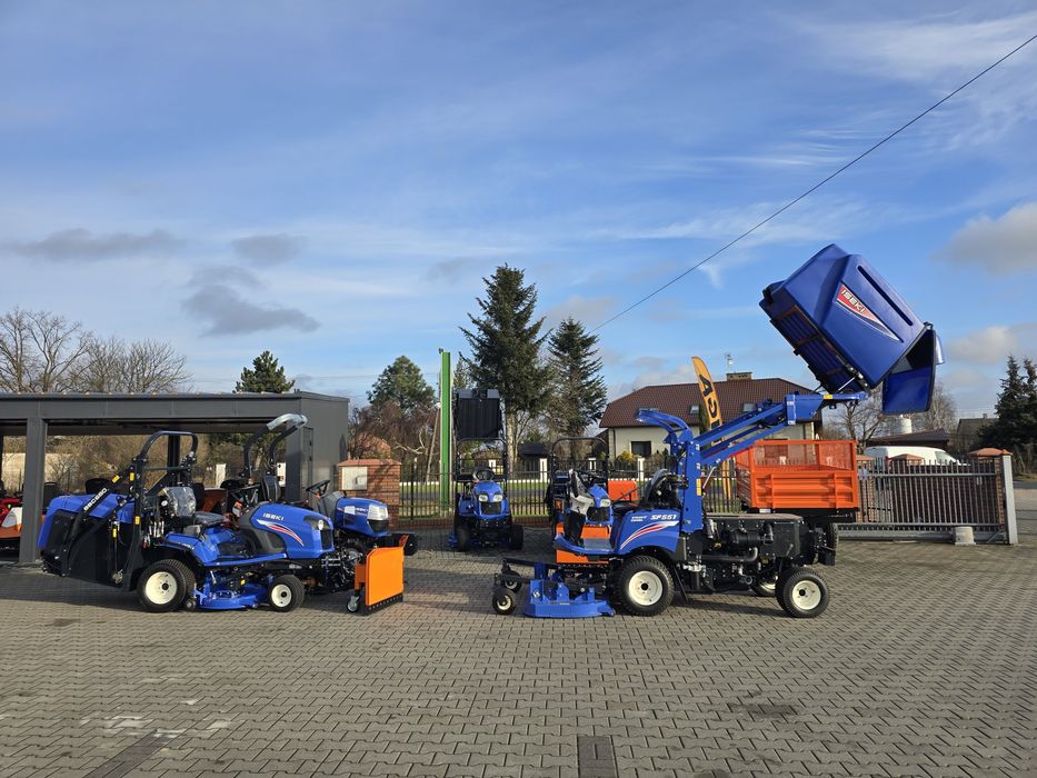 Profesjonalna kosiarka z koszem 1300l Iseki SF544 Made in JAPAN