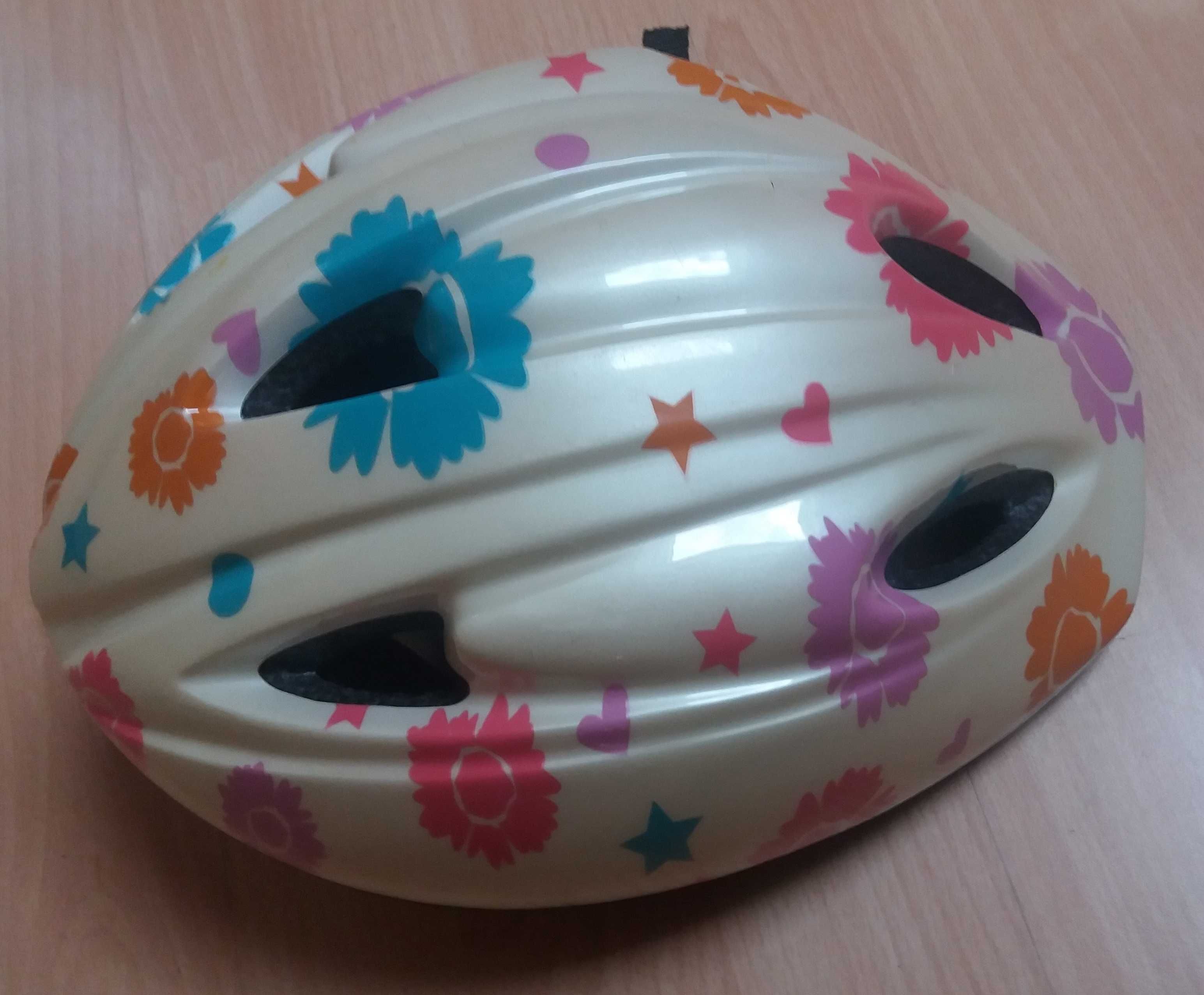 Kask rowerowy dla dziewczynki