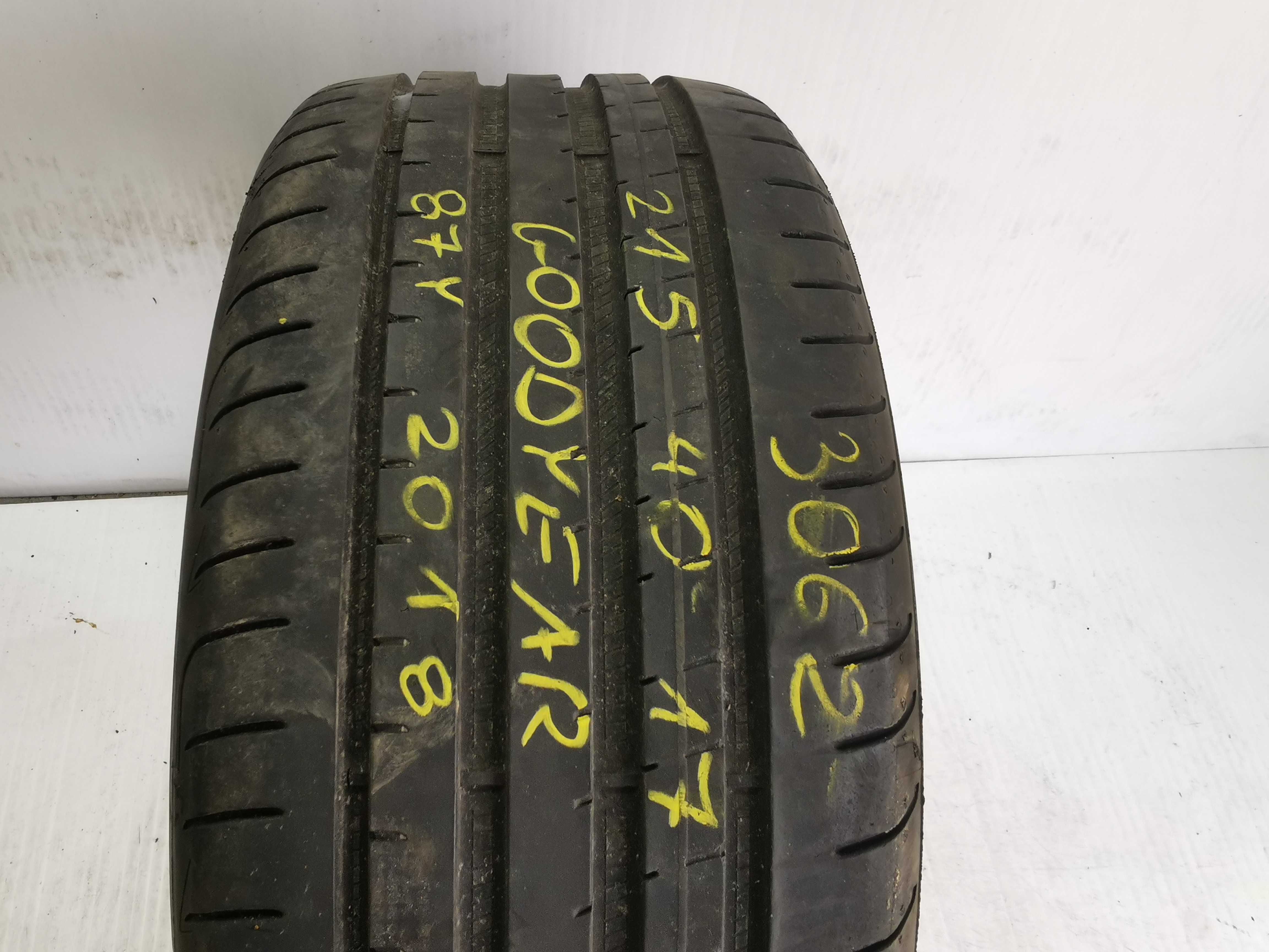 1x Goodyear Eagle F1 Asymmetric 3 215/40r17 87Y Rant XL N3062