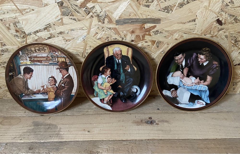 Колекційні тарілки Norman Rockwell Knowles