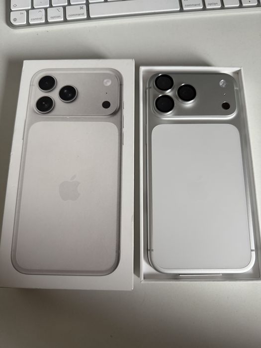 iPhone 17 Pro Max 1TB Silver Jak Nowy Gwarancja 03/10/2026