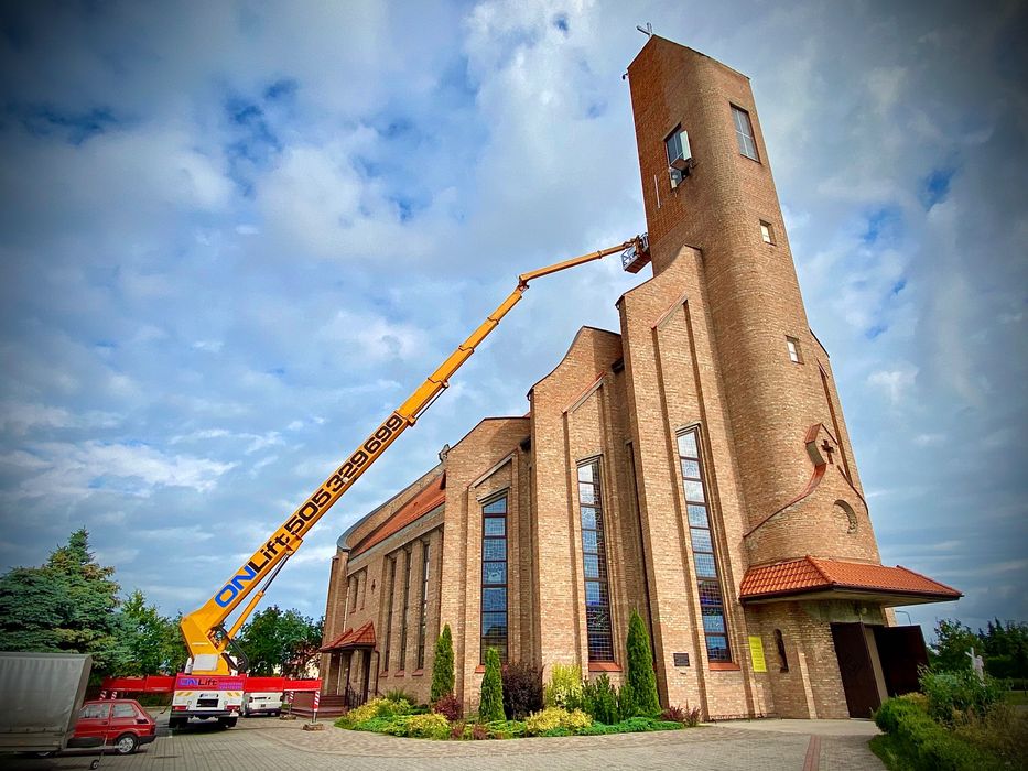 Podnośnik koszowy, zwyżka 27m, 45m (4x4) 53m (6x4) 70m (8x6) - Kraków