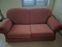 Sofás mais móvel de sala mais quadro