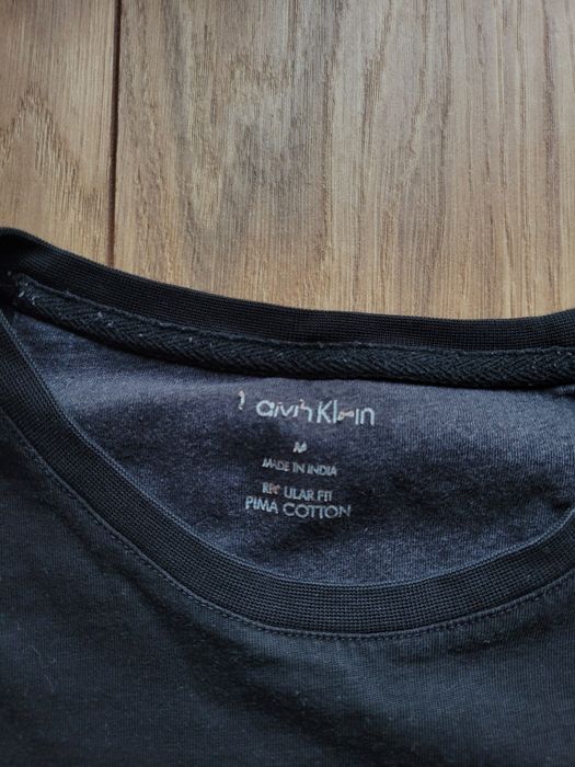 Czarna koszulka t-shirt Calvin Klein