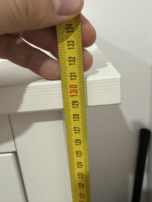 IKEA HEMNES komoda 6 szuflad BIAŁA BEJCA 108x131cm