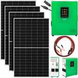 Zestaw solarny panel do grzania wody 3000W GREEN BOOST 4xPV (ZES420)