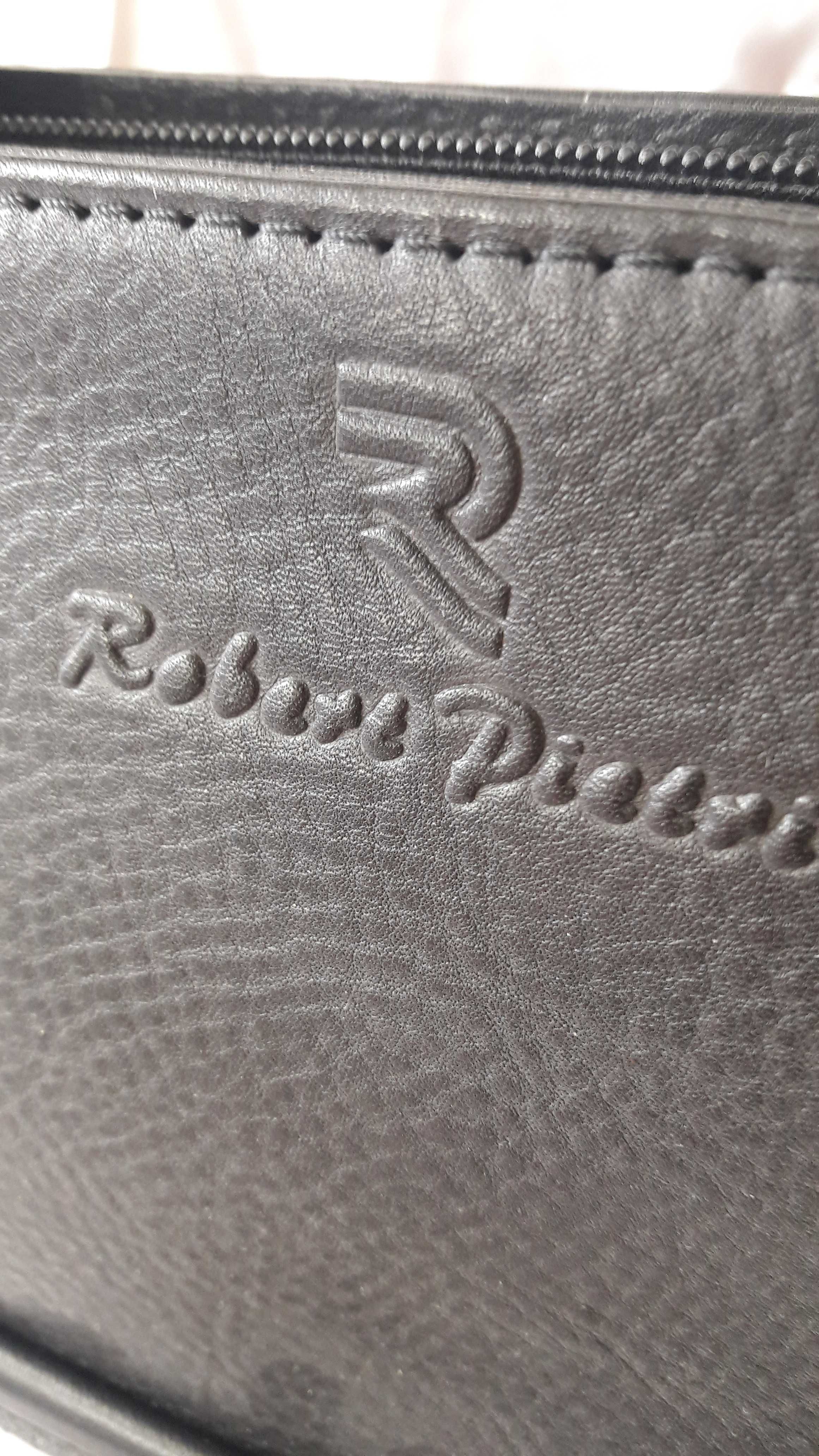 Torebka damska skórzana, made in Spain