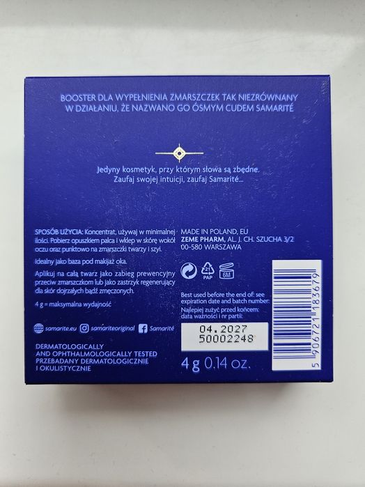 Anti-wrinkle Booster Samarite nowy