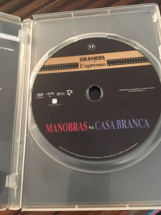 Filme Memórias da Casa Branca, original, como novo