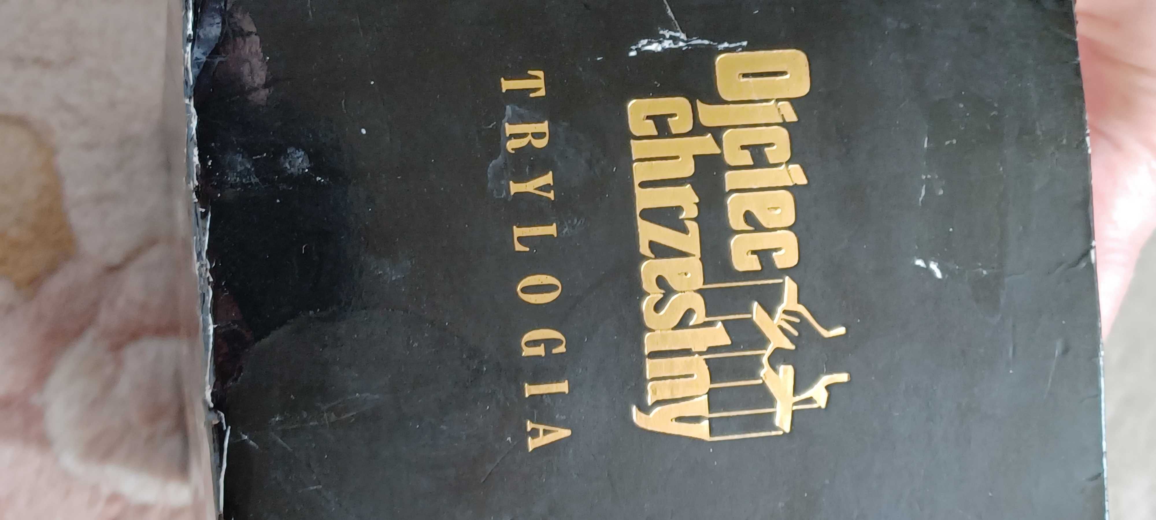 VHS Kolekcja Ojcoec  chrzesny TRYLOGIA 3 kasety