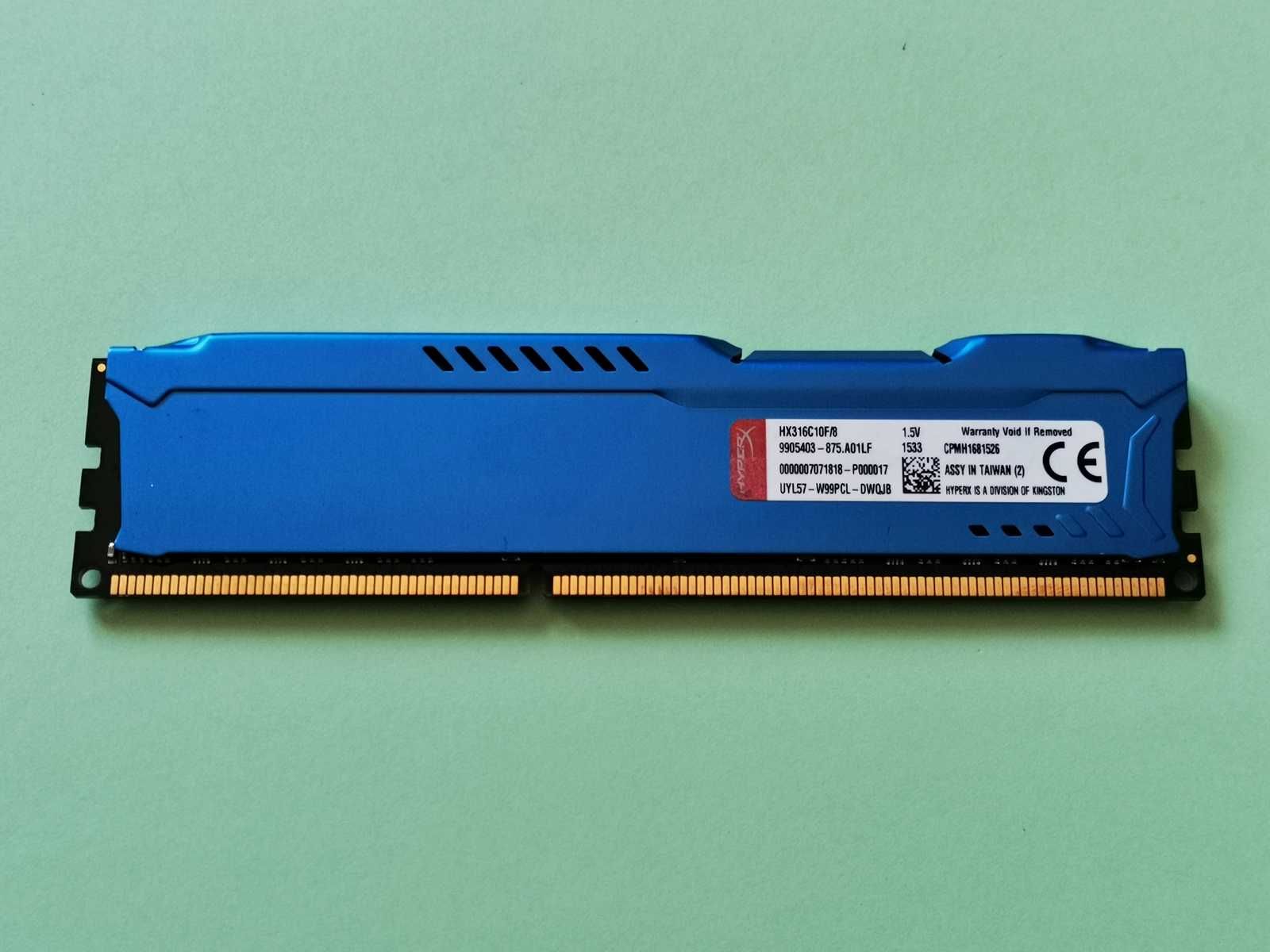 DDR3 8GB KingSton HyperX FURY 12800 -Komputer