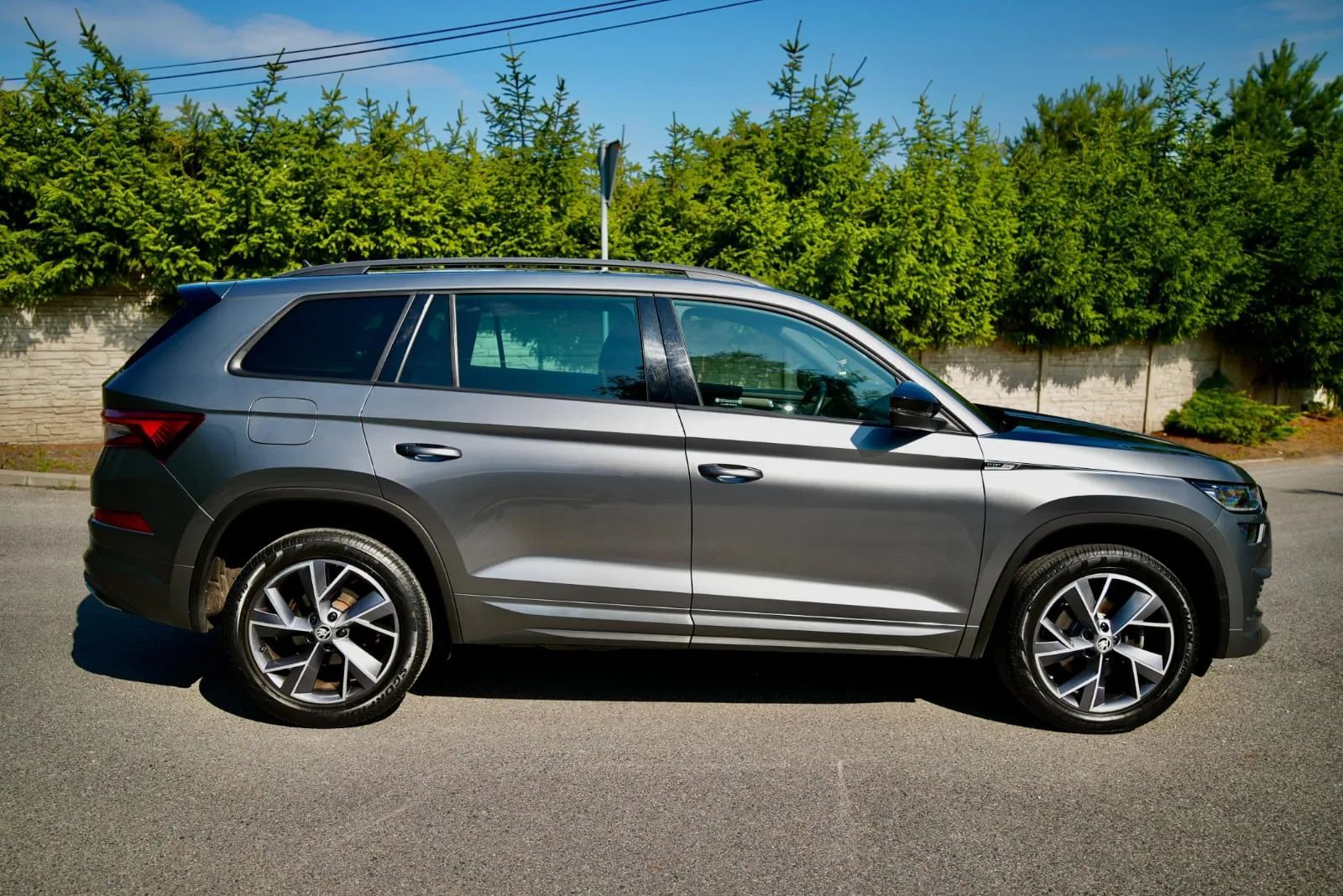 Skoda Kodiaq Sportline 2022, Stan IDEALNY, Panorama, matrix, salon POLSKA
