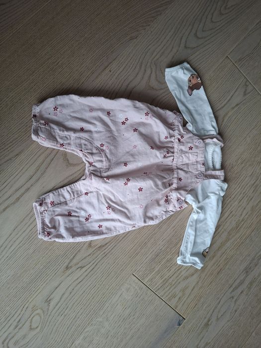 Śliczny komplecik body plus pajacyk Cool Club 62