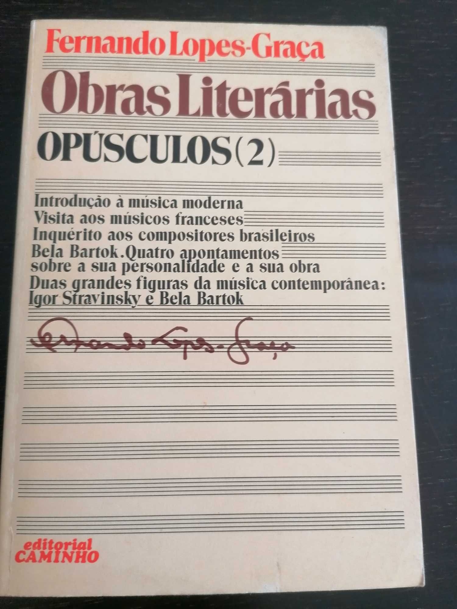 Opúsculos 2 // Fernando Lopes-Graça