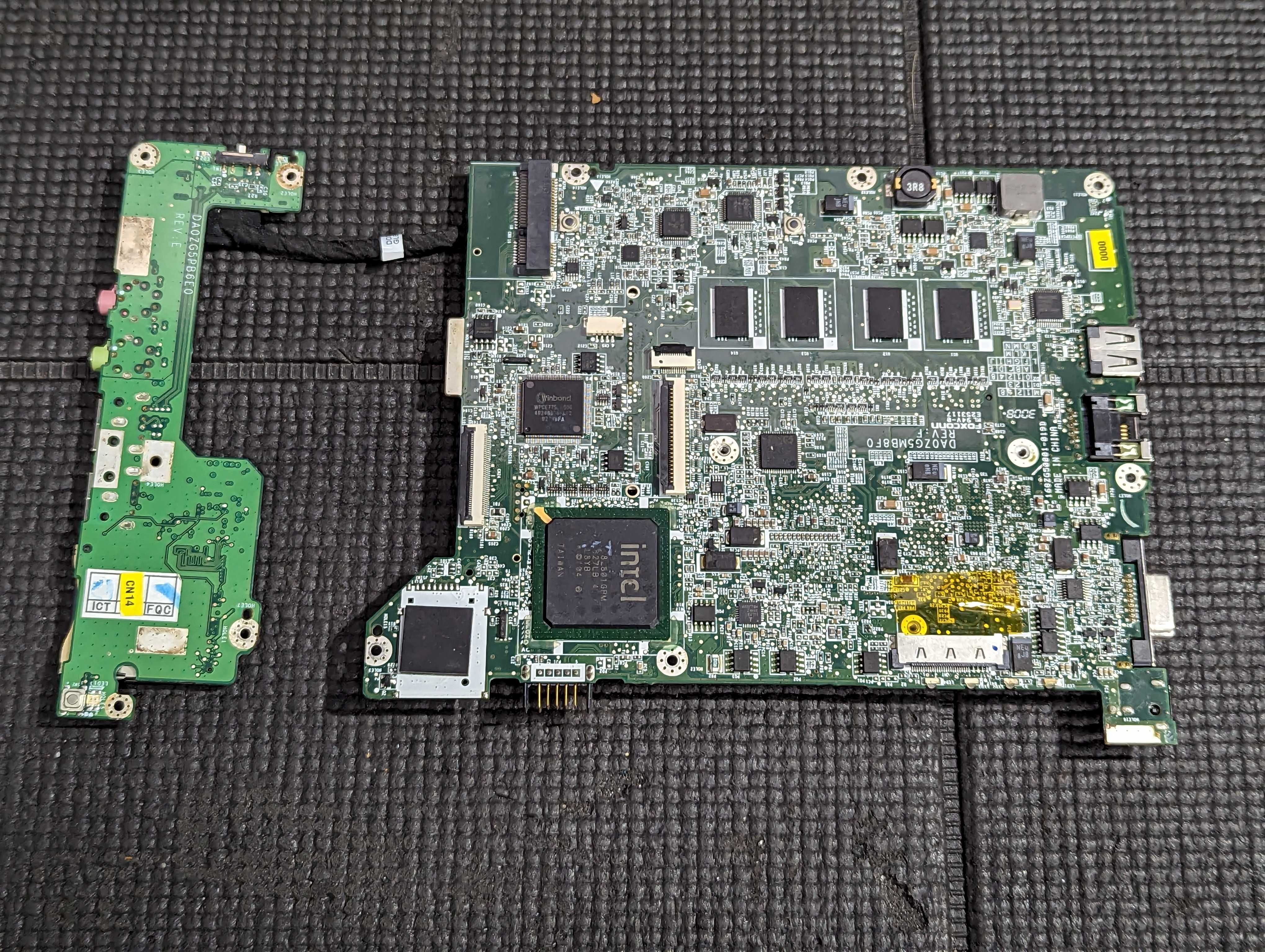 OEM Mother-Board Acer Aspire One ZG5 DA0ZG5MB8F0 REV:F