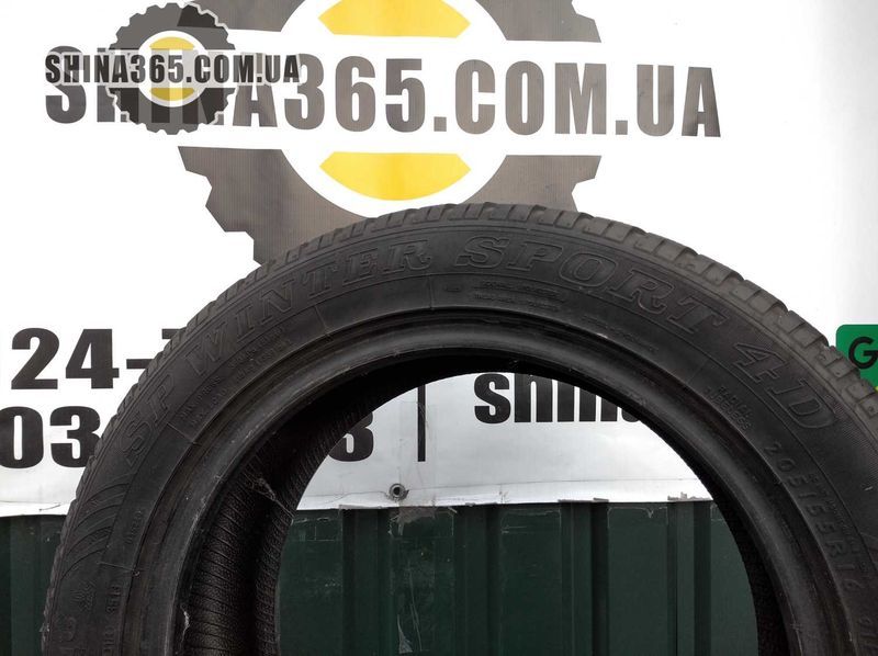 2шт 205/55/R16 Dunlop SP Winter Sport 4D Зима пара шини Z15-357