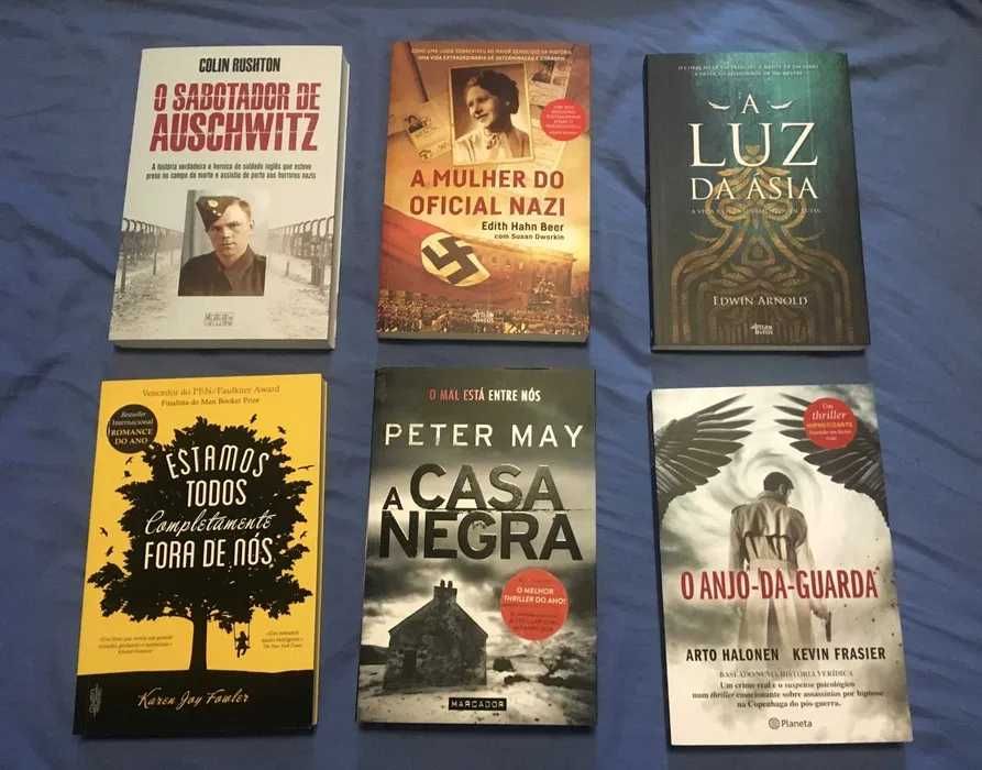 Livros eróticos, auto-ajuda, romances, suspense... (nunca lidos)