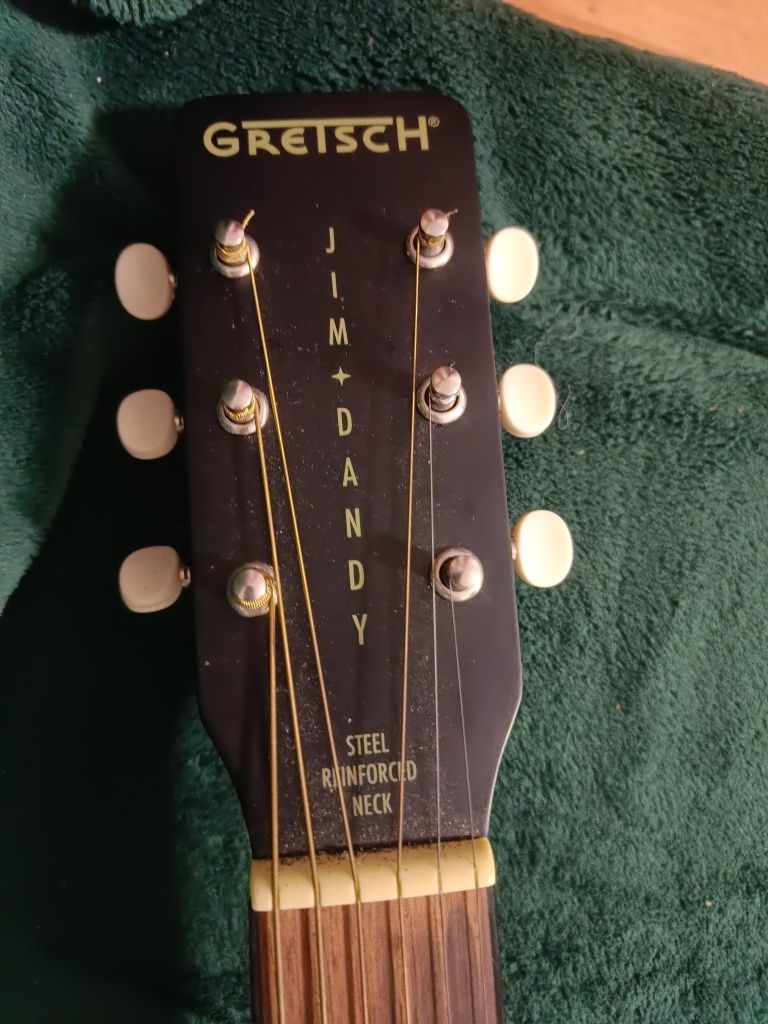 Gitara akustyczna typu Parlor firmy Gretsch.