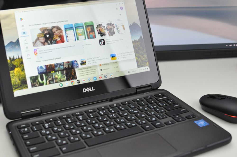 Ноутбук + планшет Dell Chromebook 11-3100 Трансформер Сенсорний 2в1