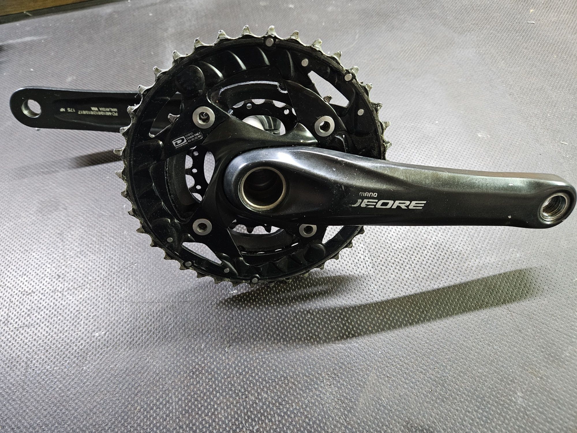 Mechanizm korbowy shimano deore mtb