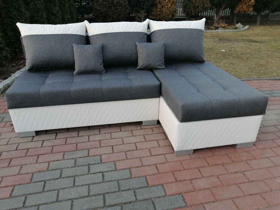 Sofa MATEO. Kanapa narożna z funkcją spania