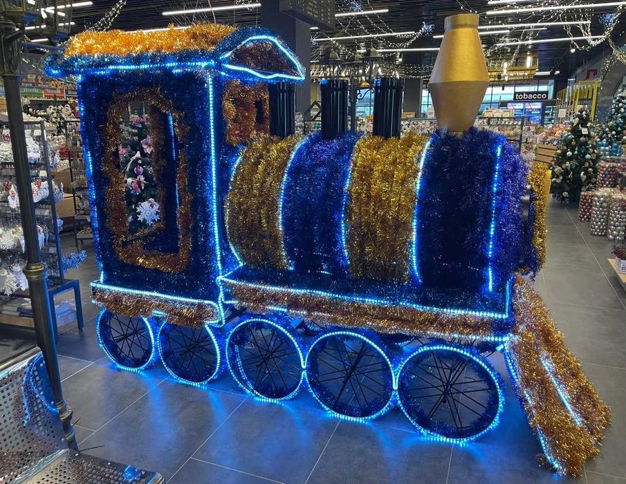 Декорации и 3D-элементы, логотипы, объёмные буквы, декор из пенопласта