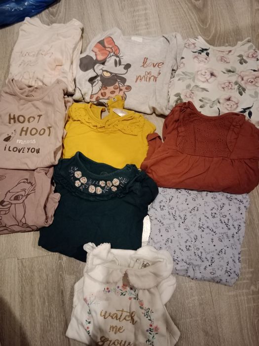 Bluzki body dziewczęce 80