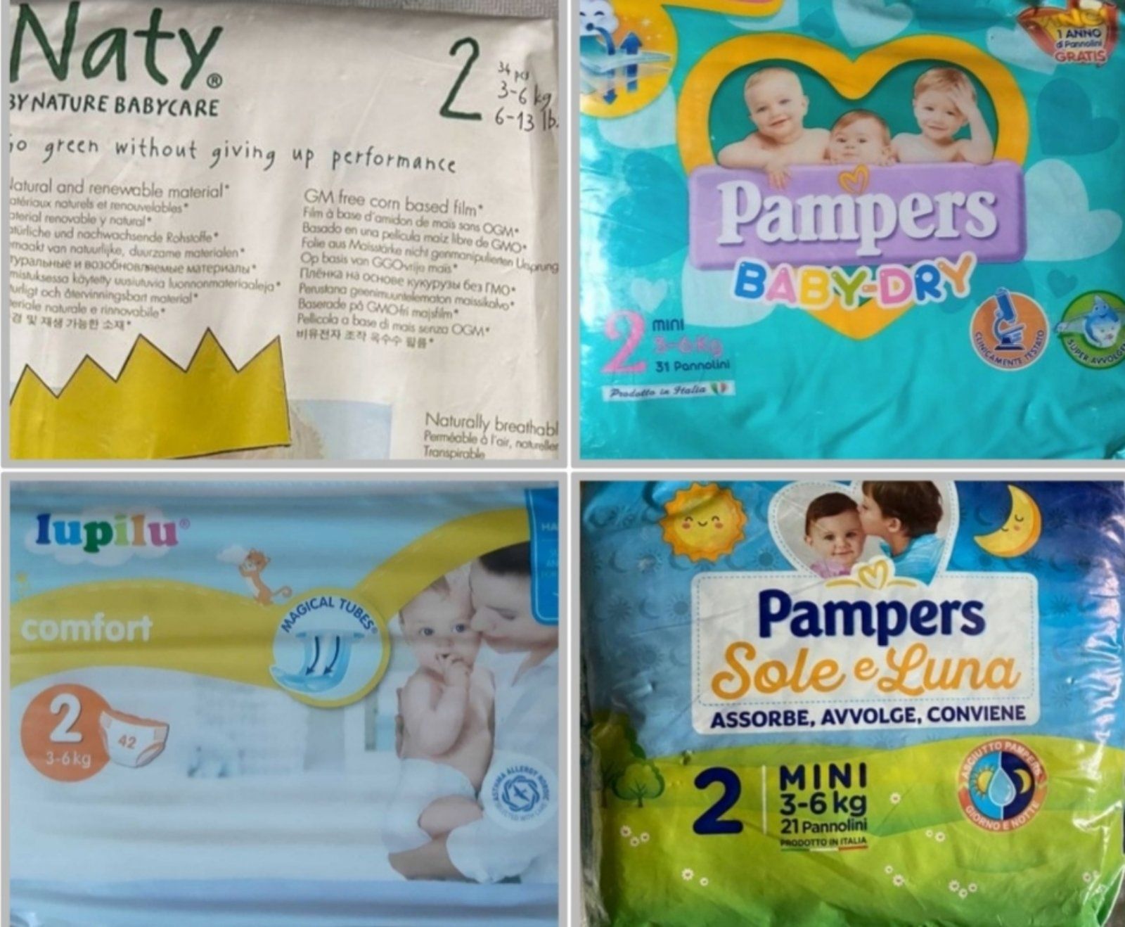 Памперси pampers babylove подгузники 2 розмір підгузки підгузники