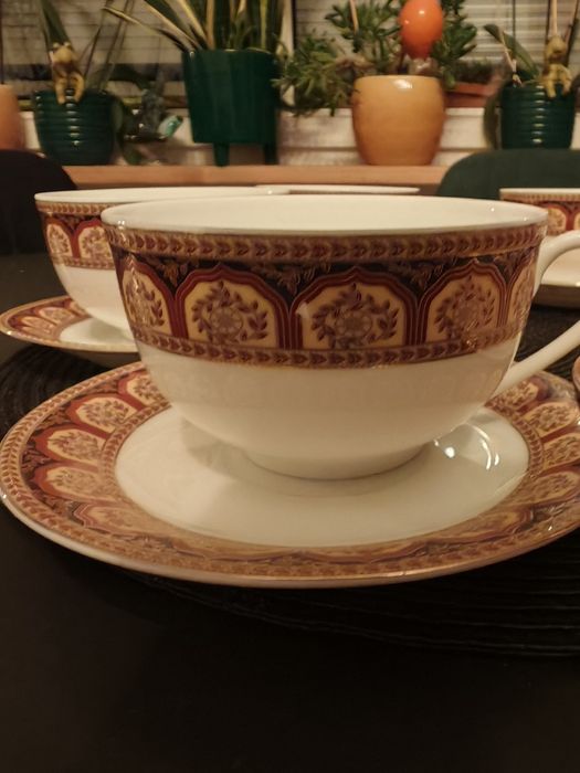 Zestaw herbaciany Yamasen Fine Porcelain 24 Gold Collection