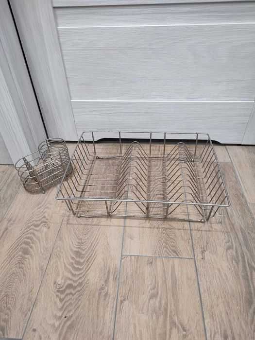 Ociekacze suszarka do naczyń sztućców komplet