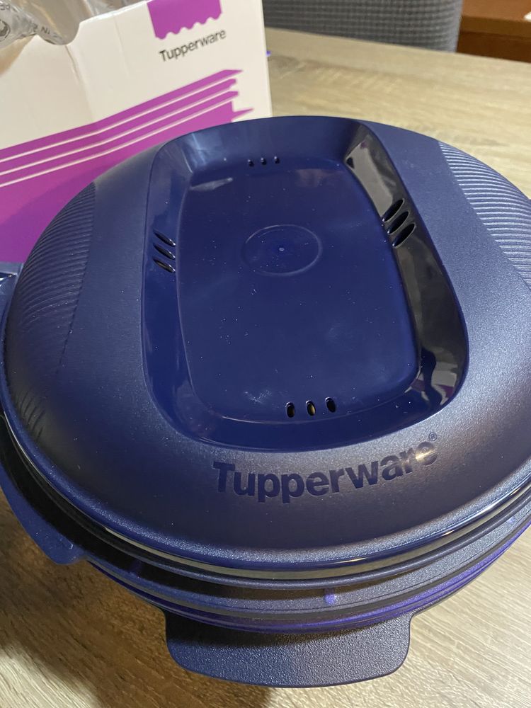 Tupperware cozer a vapor