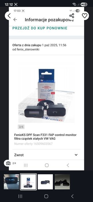 Urządzenie diagnostyczne scan Fenix