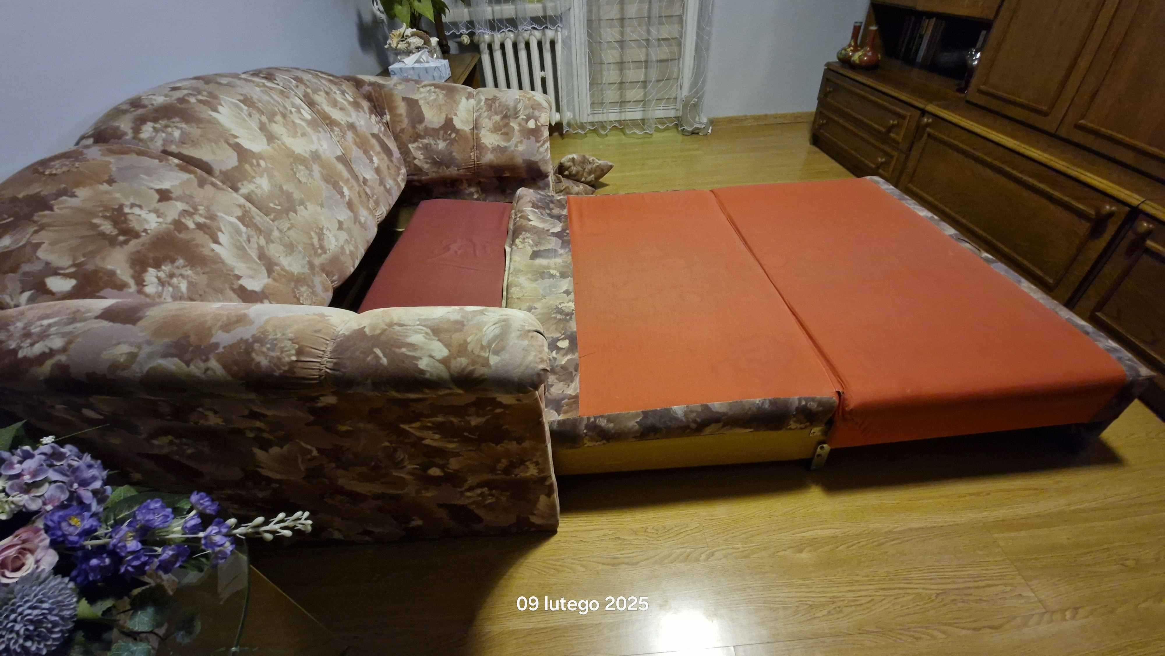 Sofa rozkładana do spania 2 osobowa