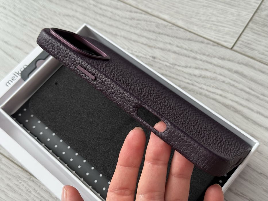 Шкіряний чохол (кейс) Melkco для iPhone 16 Pro Max