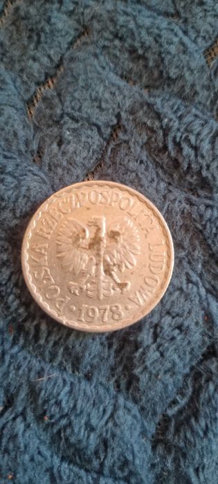 Moneta 1 zł z 1978