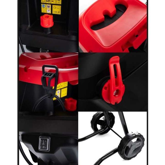 Подрібнювач гілок електричний , шредер для гілок измельчитель Lehmann