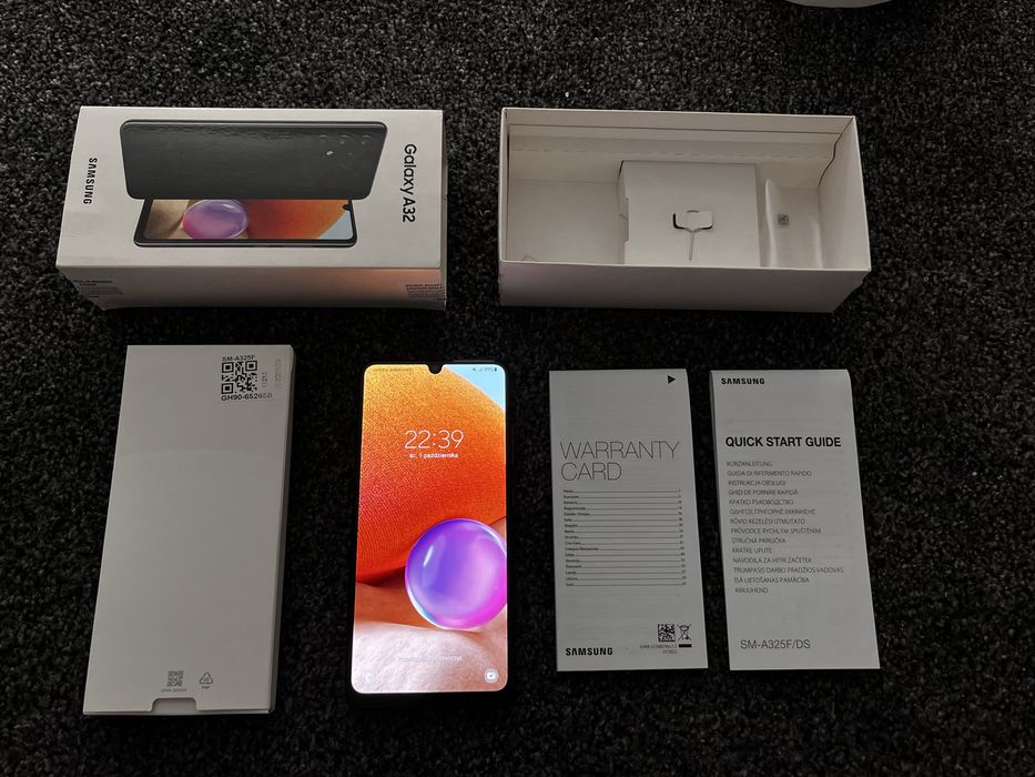 Samsung Galaxy A32 4g SM-A325F – czarny, 128 GB / 4GB + 4