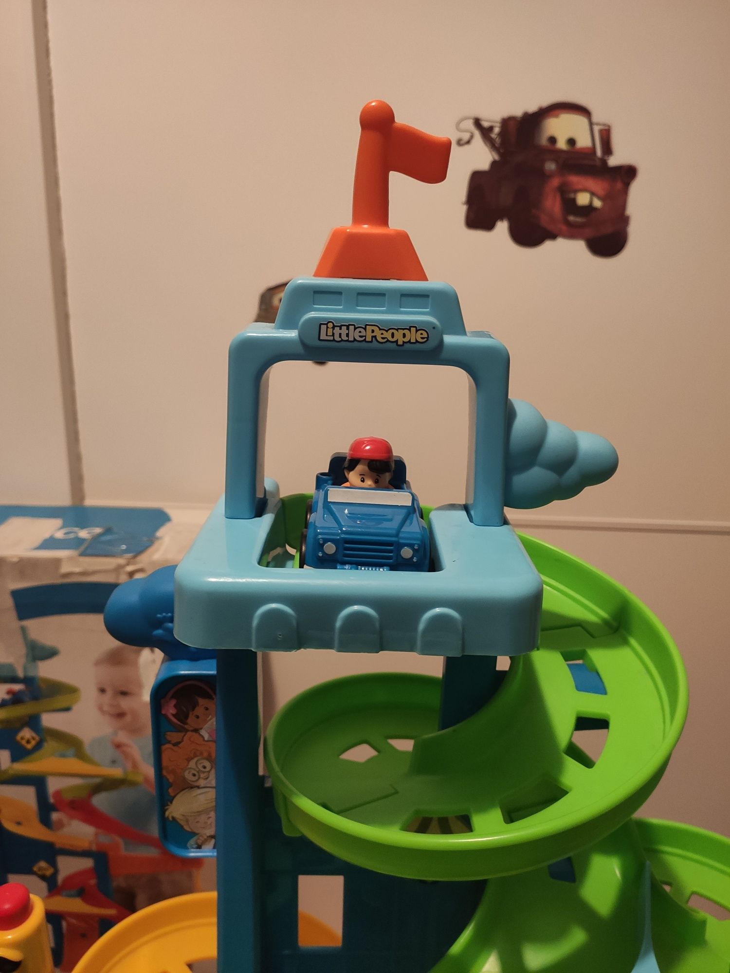 Fisherprice city skyway - super pista crianças