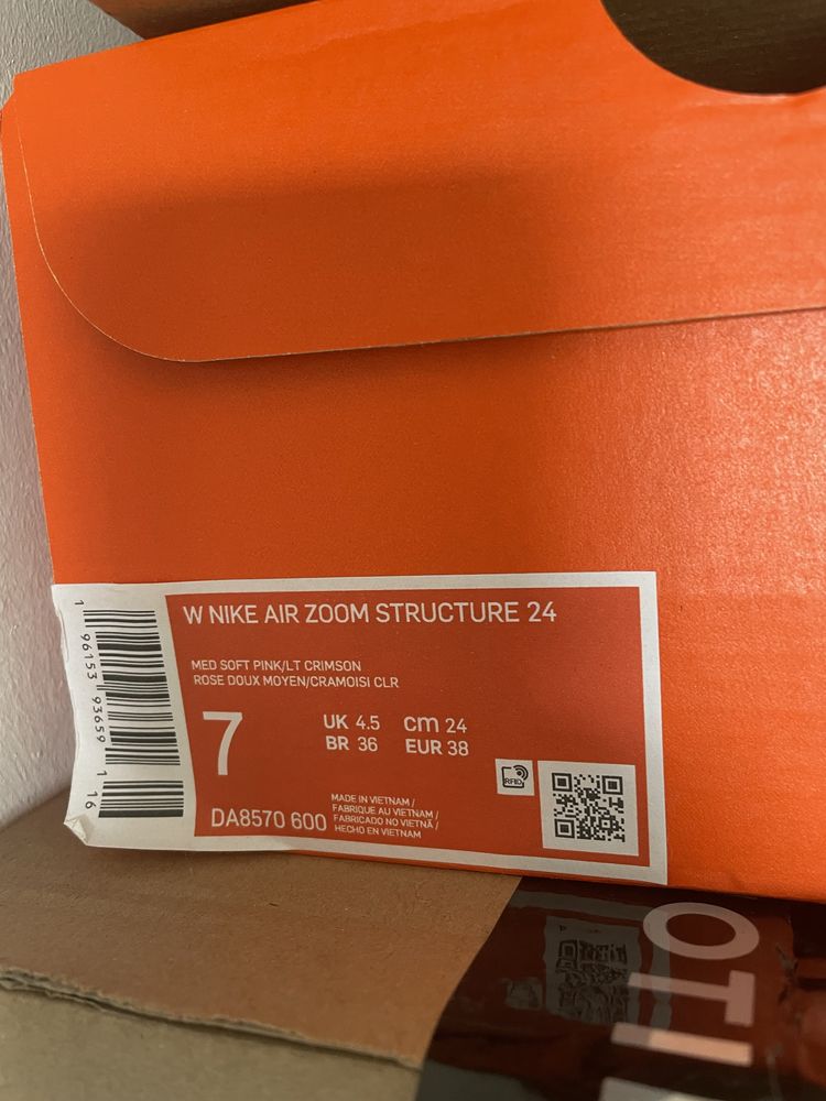 Nike air zoom structure 24 r.38 (24cm)