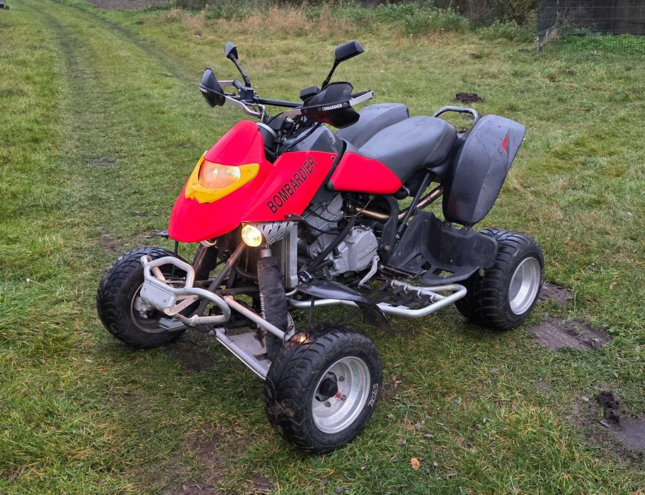 Can am Bombardier ds 650 baja X HOMOLOGACJA  quad ltz yfz lucky star